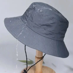 Chapeau De Pluie Femme Imperméable Avec Protection Solaire