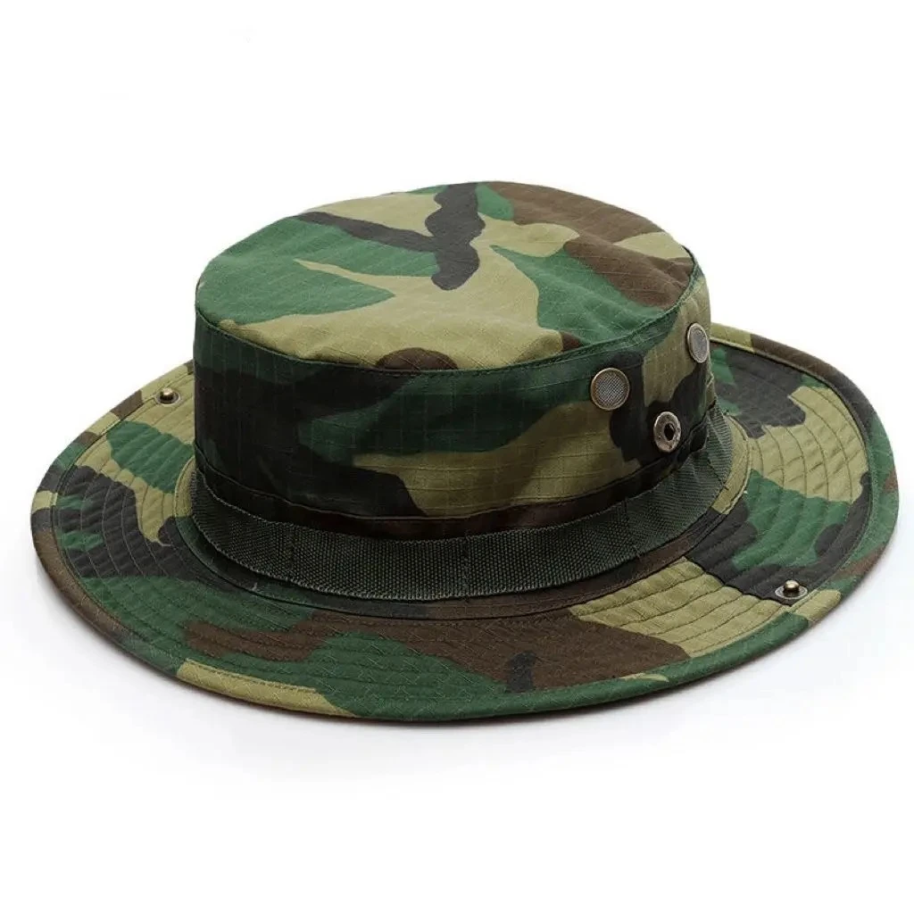 Chapeau Randonnée Durable à Motifs Camouflage – Image 2