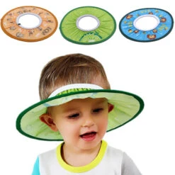 Chapeau De Douche Doux Pour Protection Visage Pour Enfant