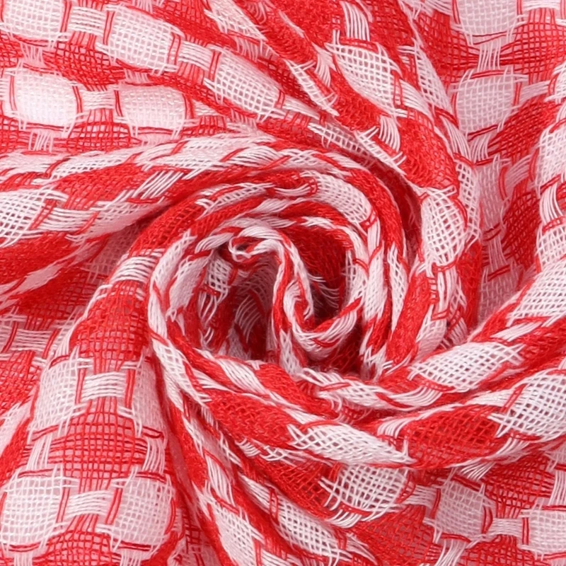 Keffieh Traditionnel Avec Motifs Géométriques – Image 3